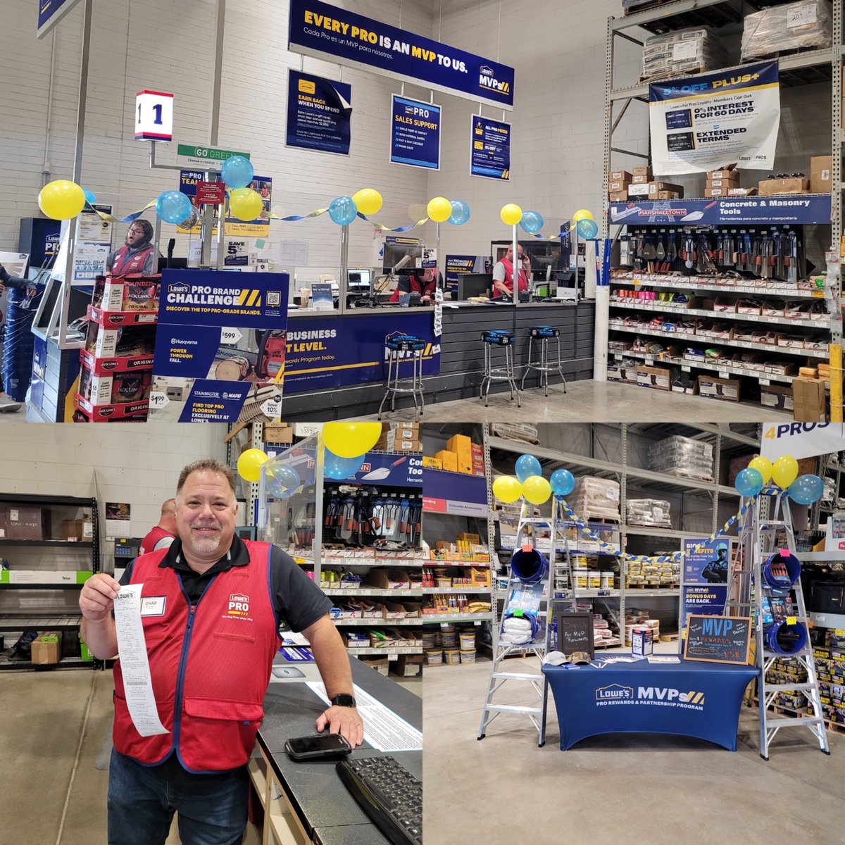 Just wanted to say outstanding job to my pro team! You all did a great job making this 2wk event exciting. Having vendor involvement not just on our cook out today but through out the week was so well planned. <a href="/shanejthompson/">Shane Thompson</a> <a href="/BlueTeam_R21/">Lowe’s Region 21</a> <a href="/kplowery6b/">Kyle Lowery</a>  <a href="/KrisWel79144460/">Kris Welch</a>