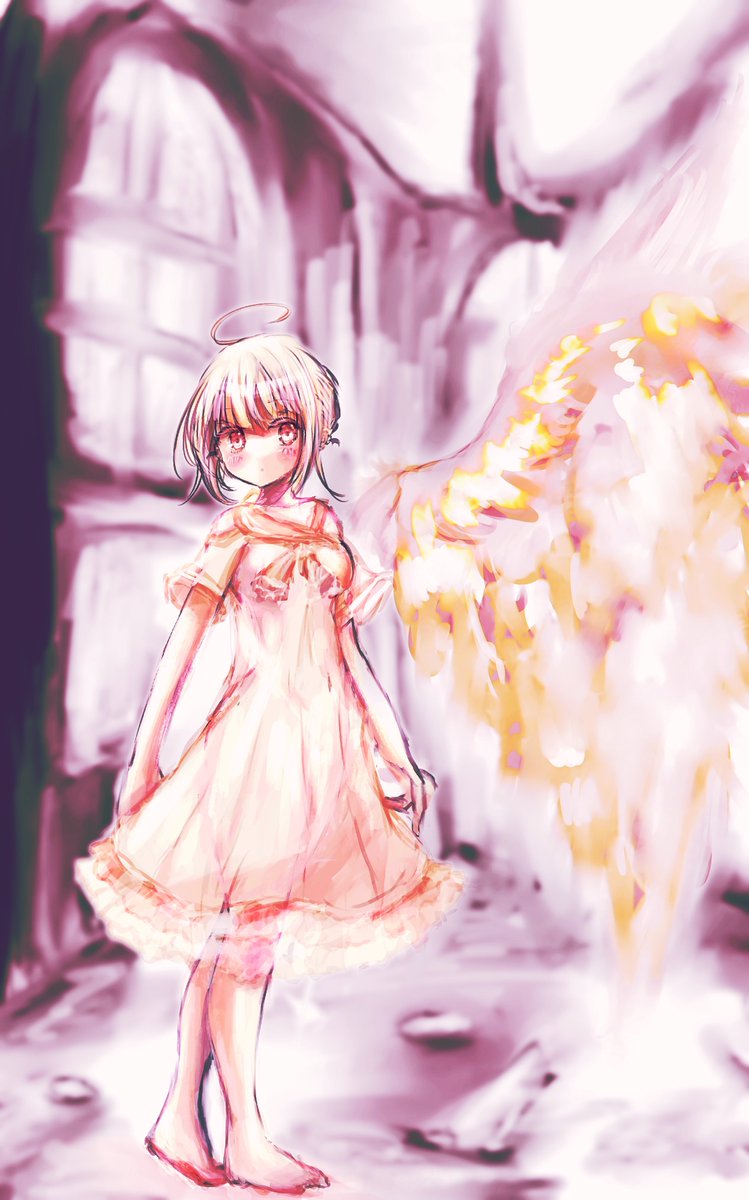 「」|れふぃのイラスト