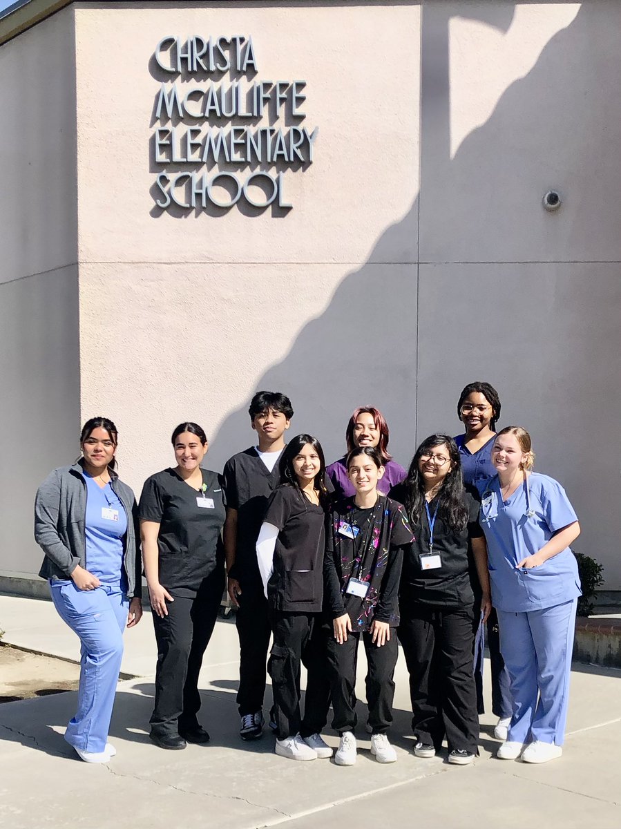 MPbvusd's tweet photo. McAuliffe held their first Health Fair today at our Family Picnic and it was fantastic!  Parents and students learned about a variety of healthy habits, presented by CTEC students, and our own school nurse, social worker, school psychologist and intervention teacher!  #WeArePBV https://t.co/Nk7oj1vrDw