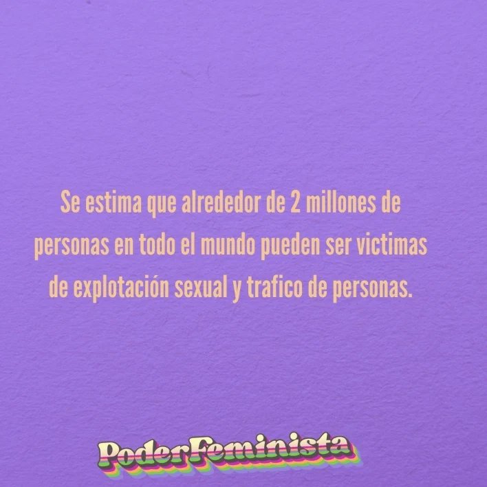 poder_sde's tweet photo. 23 DE SEPTIEMBRE: DIA INTERNACIONAL CONTRA LA EXPLOTACION SEXUAL Y LA TRATA DE MUJERES, NIÑOS Y NIÑAS

Entra al enlace 🔗 https://t.co/FEnKGtinpW https://t.co/o78HgYLlwv