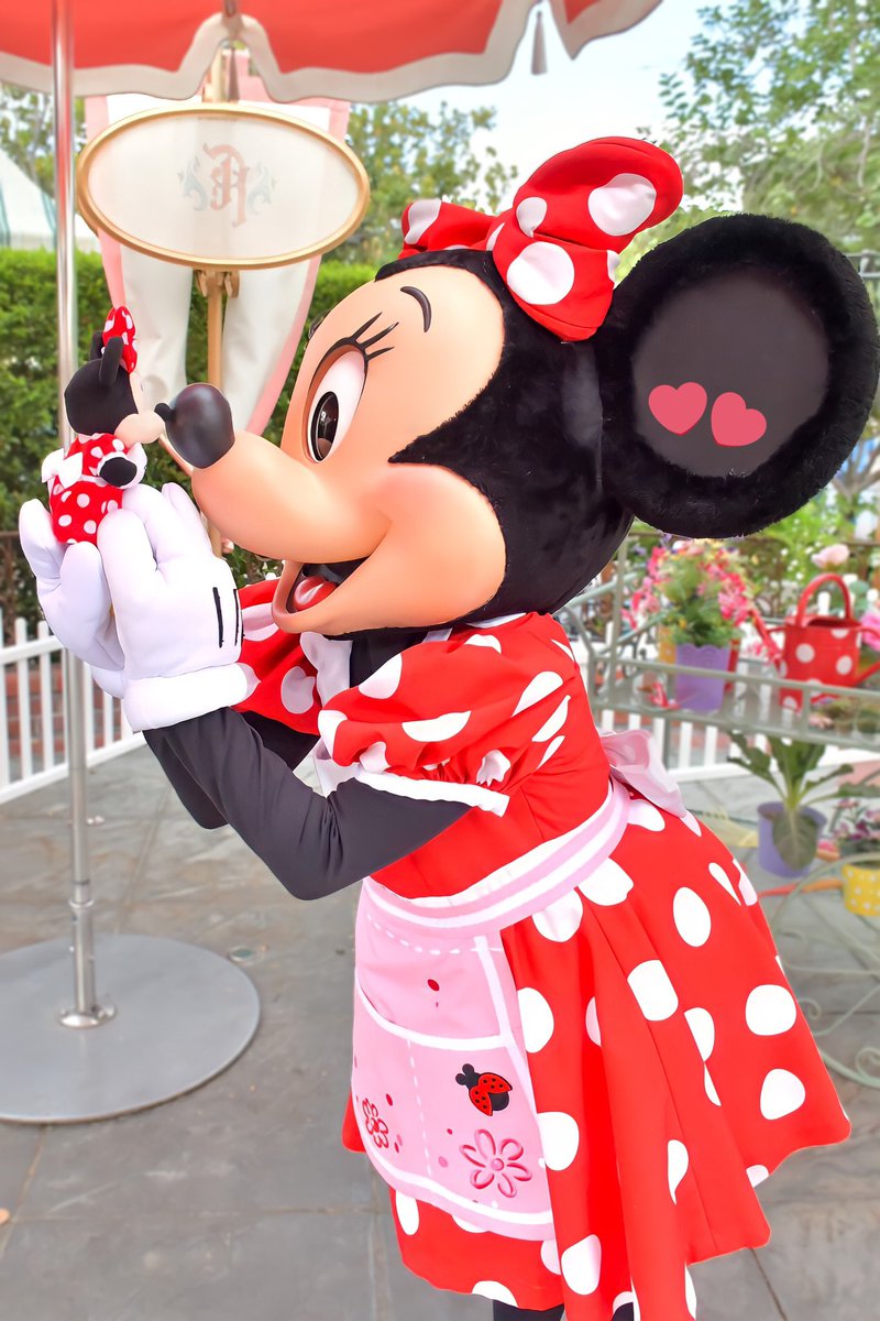 Minnie_na2's tweet photo. 水玉ちゃーん😭♥️
おNewのピンクエプロン本当に可愛かった(*ฅ́˘ฅ̀*)♡ https://t.co/5mRq8EA7pu