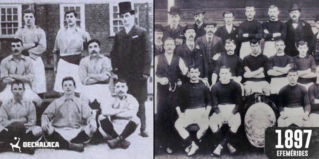 DeChalacaFutInt's tweet photo. Un día como hoy hace 125 años se disputó por primera vez el derby del Este de Londres: en amistoso, el Milwall derrotó 2-0 al entonces denominado Thames Ironworks, hoy West Ham United

⚽️ Geddes, Pratt https://t.co/skxGRIglLz