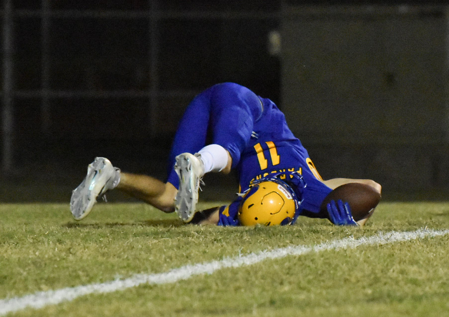 SeanEFrye's tweet photo. TOUCHDOWN PARSONS

Tra Mack 15-yard pass to Davis West. PAT good.

Parsons 41, Baxter Springs 0
9:07 2Q https://t.co/V1djDR1Obj