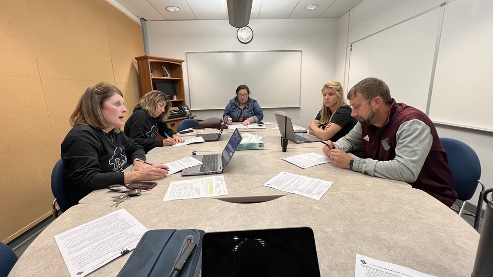 OCSupt's tweet photo. Spending some quality time with our instructional leadership team working on plans for Extended School Services in all our schools. More information coming soon! #WEareOC #RebelsLearn #OCSTeachingAndLearning https://t.co/9pdNMT1Swl