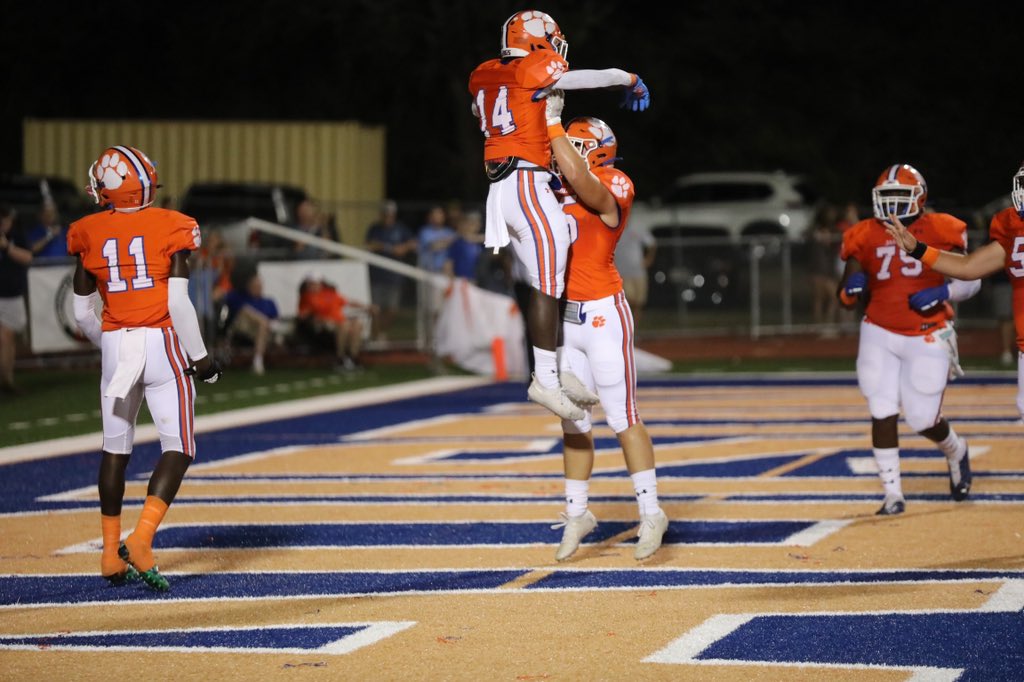 Glen Singleton with the score Madison Central 21 Starkville 7
