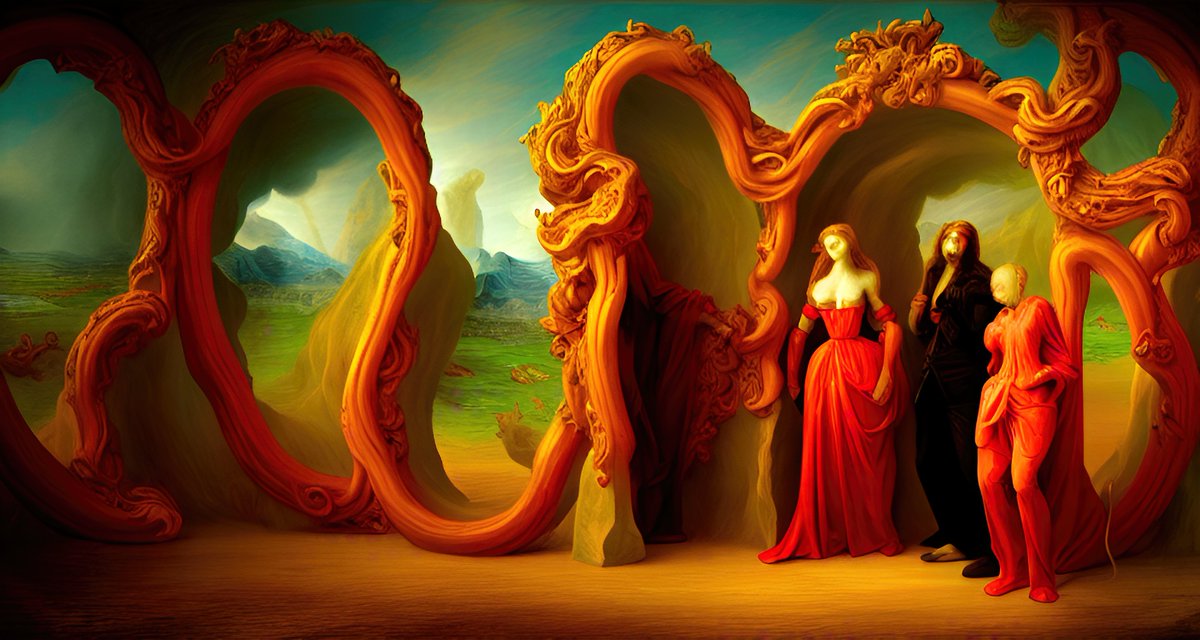 bokar_n's tweet image. ❦    lasciate    ogni    speranza

#StableDiffusion #CodeFormer

[prompt includes: "baroque", "the doors to Hell"]