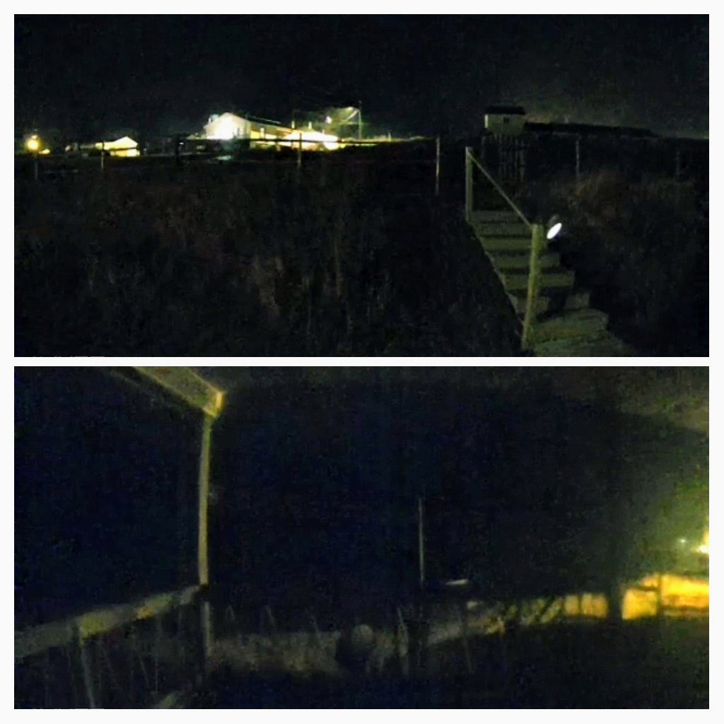 Unwritten75's tweet photo. Eve of #HurricaneFiona arriving in #Codroy #Newfoundland. View towards #AnguilleMountains (top) and #CodroyHarbour at 10:30pm NL time, Friday September 23, 2022. Eerily calm.
#NLstorm #wxNL #Fiona #NewfoundlandAndLabrador @CTVAtlantic https://t.co/2ZDh81XlB9