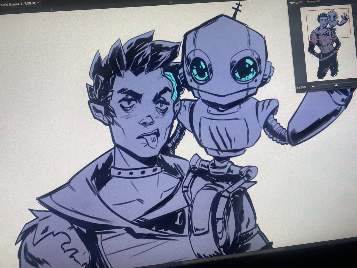 TobyJayArt's tweet photo. I hand you some funky he/theys #criticalrolefanart https://t.co/n3eOcSVj1Q