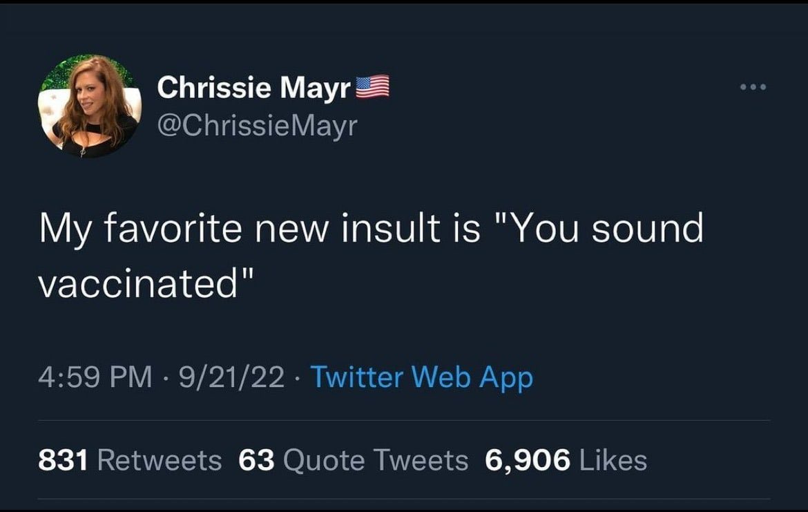 Tinkerb65712648's tweet photo. 😂😂
#Vanger #Vaccinated https://t.co/EVMBDvl5wj