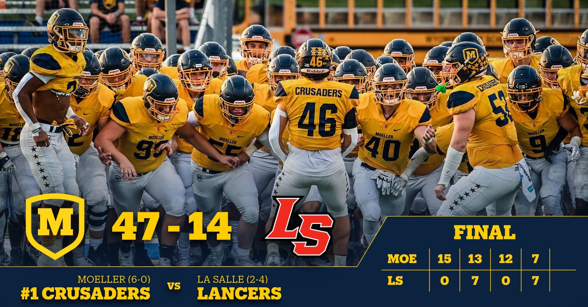 Archbishop Moeller Football on X
