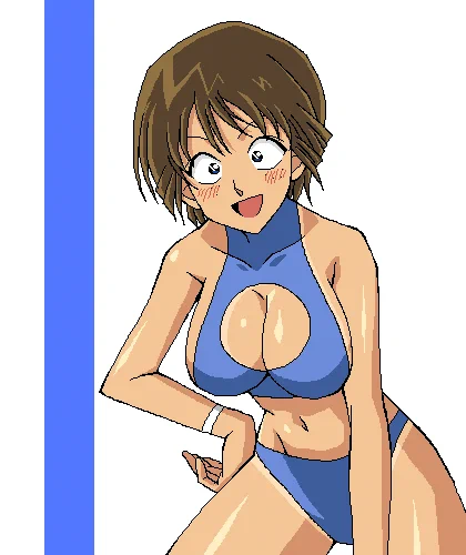 下描きいらなかった頃のコナン絵、2010年 