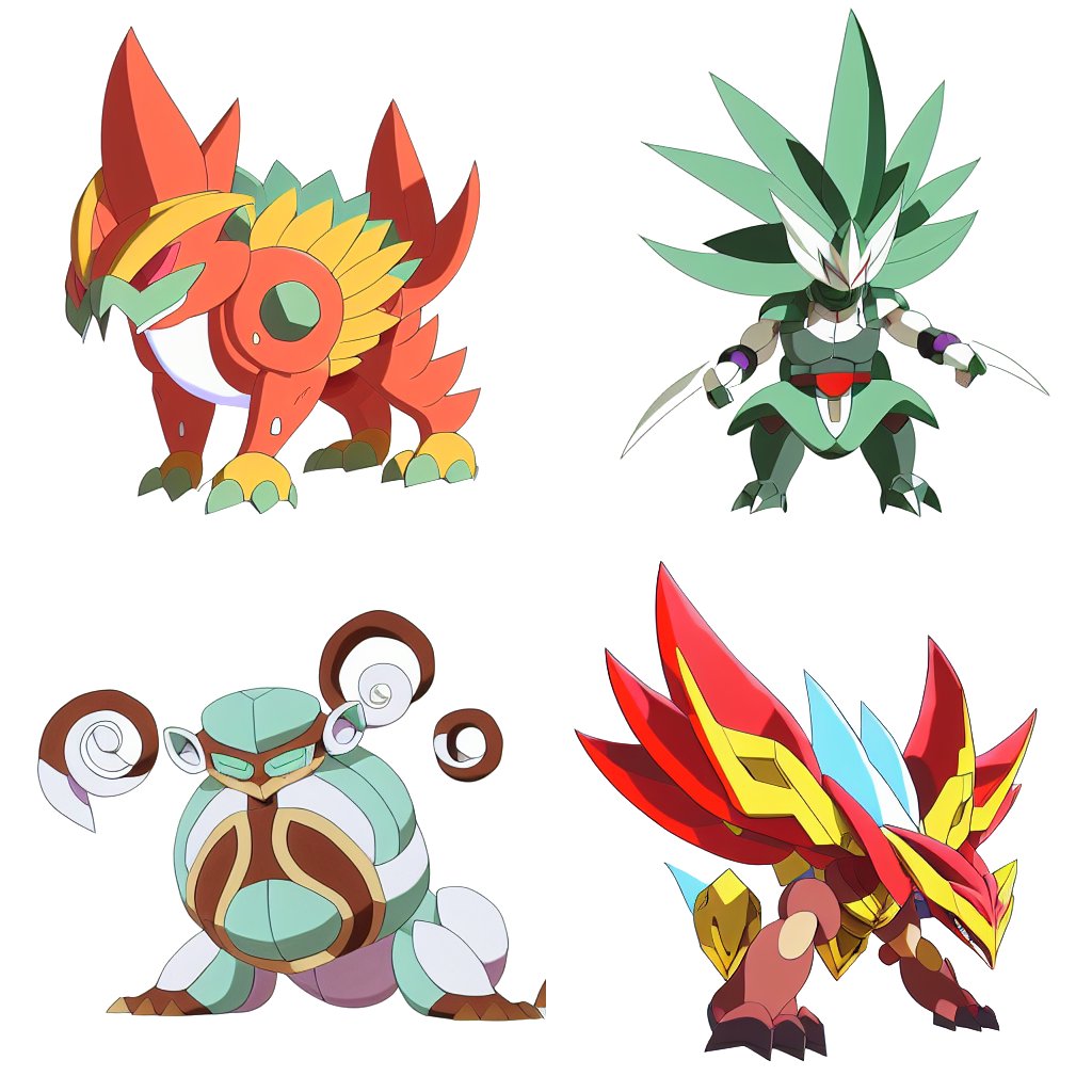 Open source legends.

#okaymon #fakemon #aiart