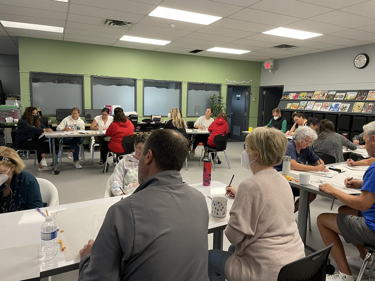 What a wonderful day of creating, reflecting and collective visioning with @KatThorsen <a href="/RochesterSD43/">Rochester Elementary 43</a> staff 💕