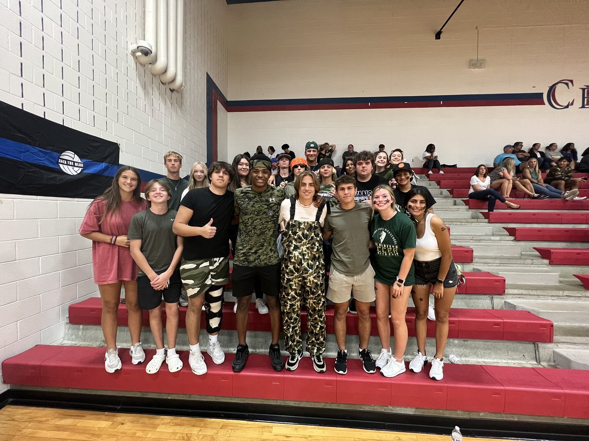 LT Volleyball wins in an AMAZING 5 set comeback against Centennial!!!!!!!!!!! Final set 22-20💚💛 Shout out to the LT student section!!!! Who are we? LT!!! What do we bleed? GOLD &amp; GREEN!!!@LebanonTrailHS