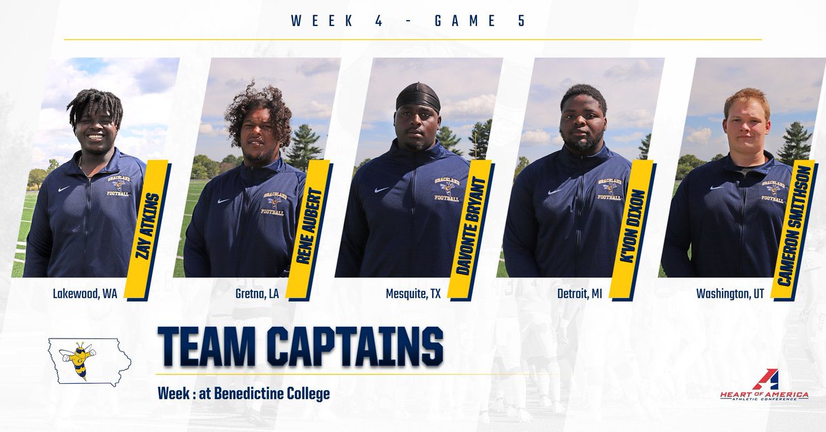 𝐂𝐚𝐩𝐭𝐚𝐢𝐧
cap·tain /ˈkaptən/
noun
1. the leader of a team, especially in sports.

Our Game 5 Captains.

#OnlyTheTough
