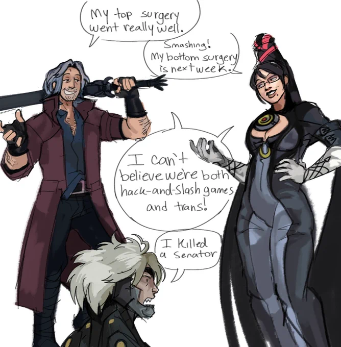 video james #Bayonetta #DMC #mgr 