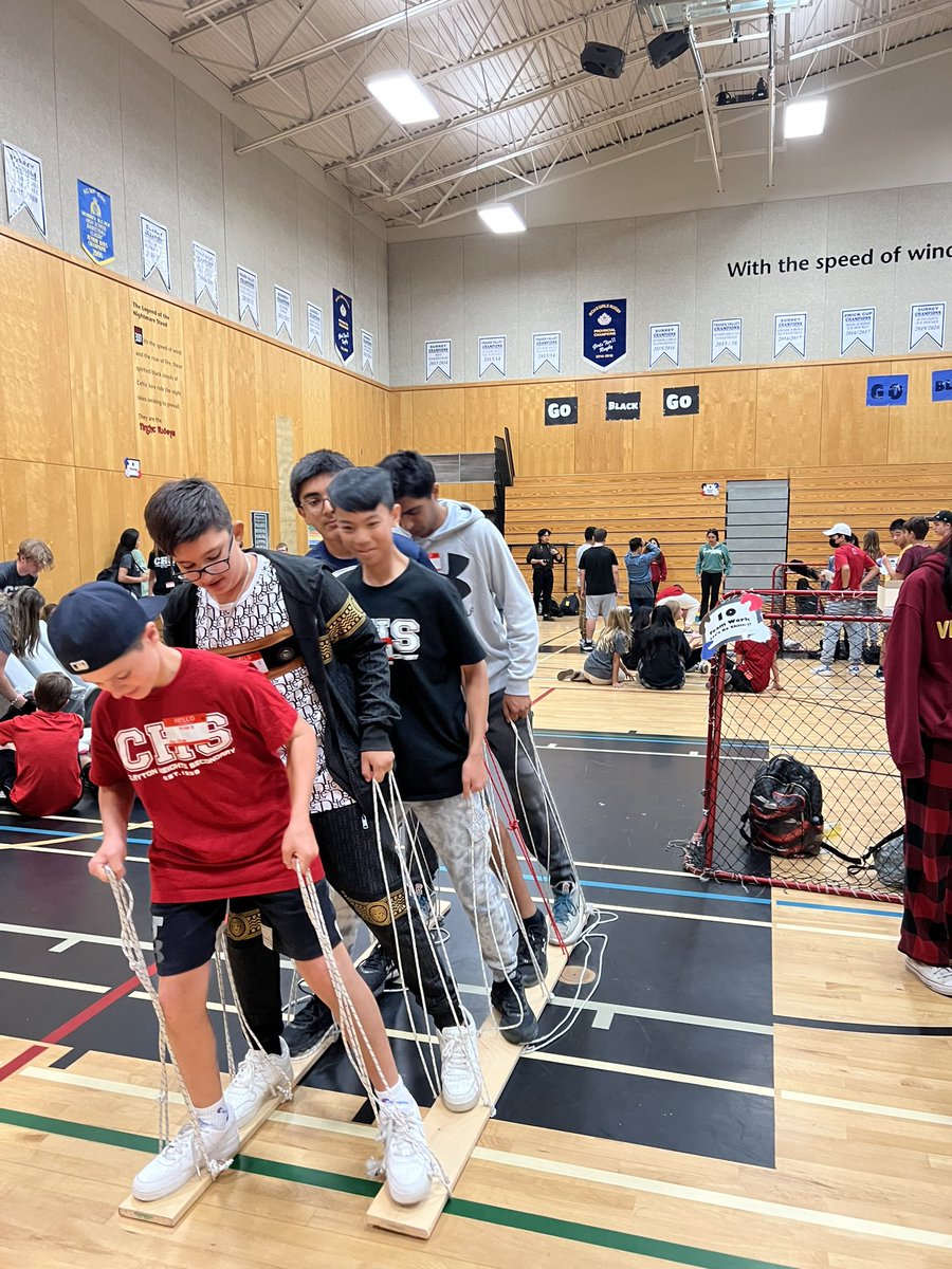 sdaintrey's tweet photo. Great day today with pancake breakfast and a fun afternoon for our 8s #chslearn #riderpride https://t.co/sntCyKiS7s