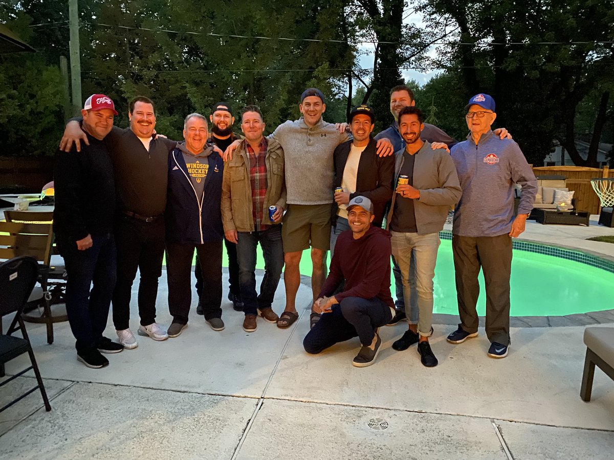 klancer1's tweet photo. A lot of the boys came back to Windsor for our Annual Alumni &amp; Friends Golf Tournament.  It’s fabulous to watch these “kids” grow to be men.  I am privileged to have a front row seat for it all.  I can’t wait to see Lancers of all eras tomorrow. Go Lancers! https://t.co/6b7pSdSftQ