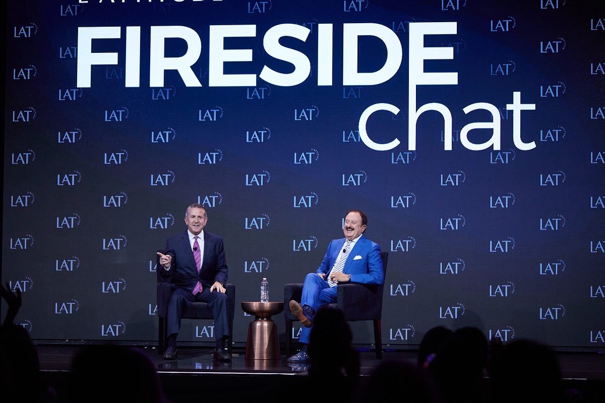 A fireside chat with @target CEO,  Brian Cornell 👏🏽🙌🏽 The world is FILLED with Target lovers across the globe, and our L’ATTITUDE 2022 attendees got to see firsthand exactly why!