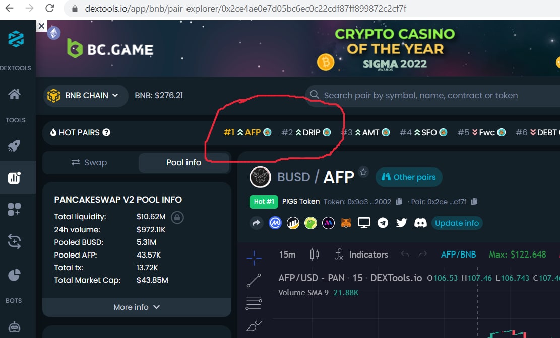 TheCryptoClan's tweet photo. #1 and #2 on Dextools! Imagine what happens on Oct.18th!? This Eco-System is Awesome!

@XPCrypto247 @DRIPcommunity @BartertownC @stunnabreezy3 @ants__girl @Donceptdefi @TheDripMaxi https://t.co/54vRWcPQ7n