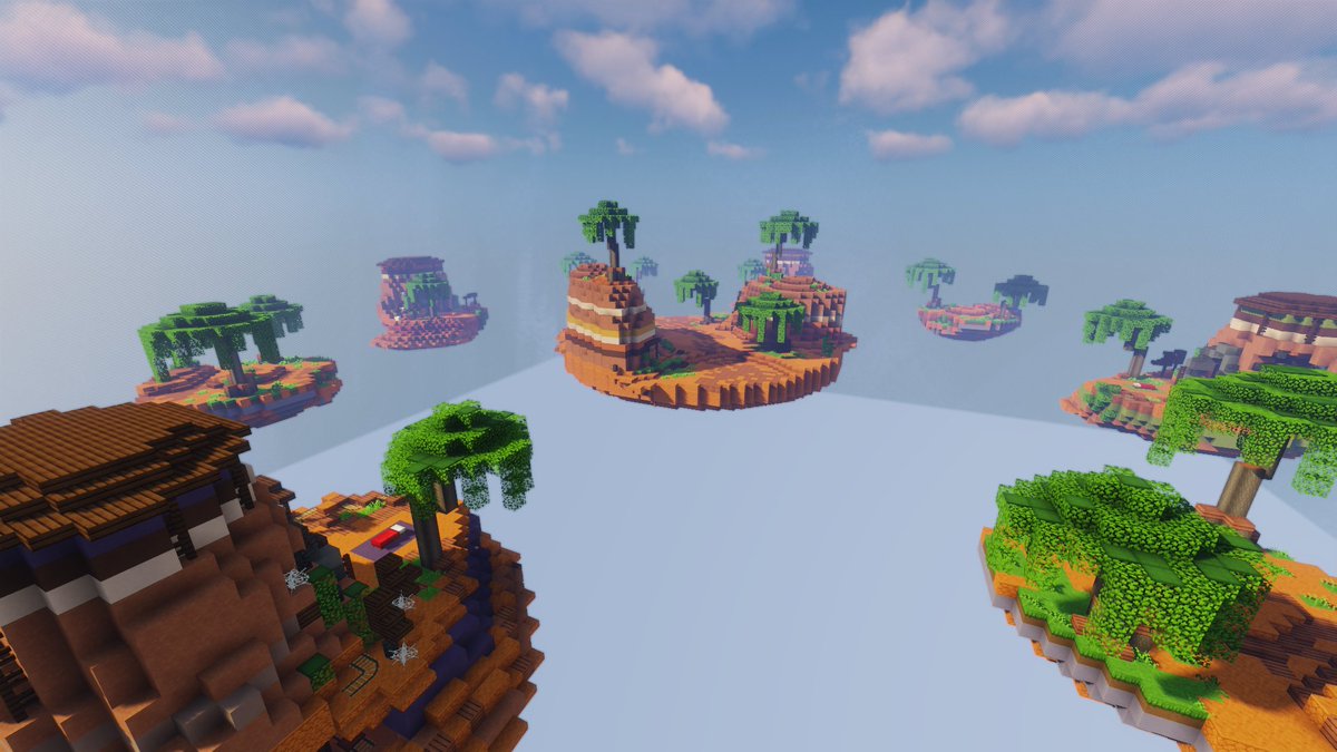 LADServer's tweet photo. A thread of all our custom Bedwars Maps! 
1. Spring (4s/3s)
2. Winter (4s/3s)
3. Enchanted (4s/3s)
4. Plateau Hills (4s/3s) https://t.co/TQmzw77eGJ