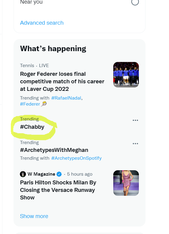 SuperCoupleGal's tweet photo. Look who's trending and Abby isn't even on the show anymore? That's the power of #Chabby. You can't keep a supercouple down forever. #BringBackAbby #Days #PeacockTv https://t.co/OiFuCAESmZ