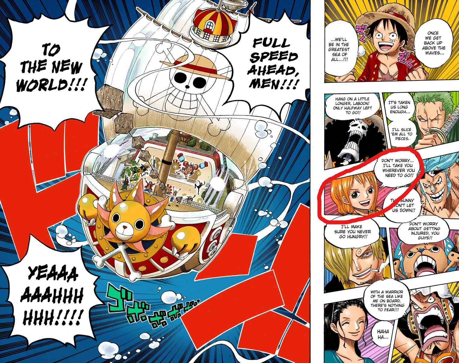 One Piece - Nami, the super cool navigator of the next pirate king