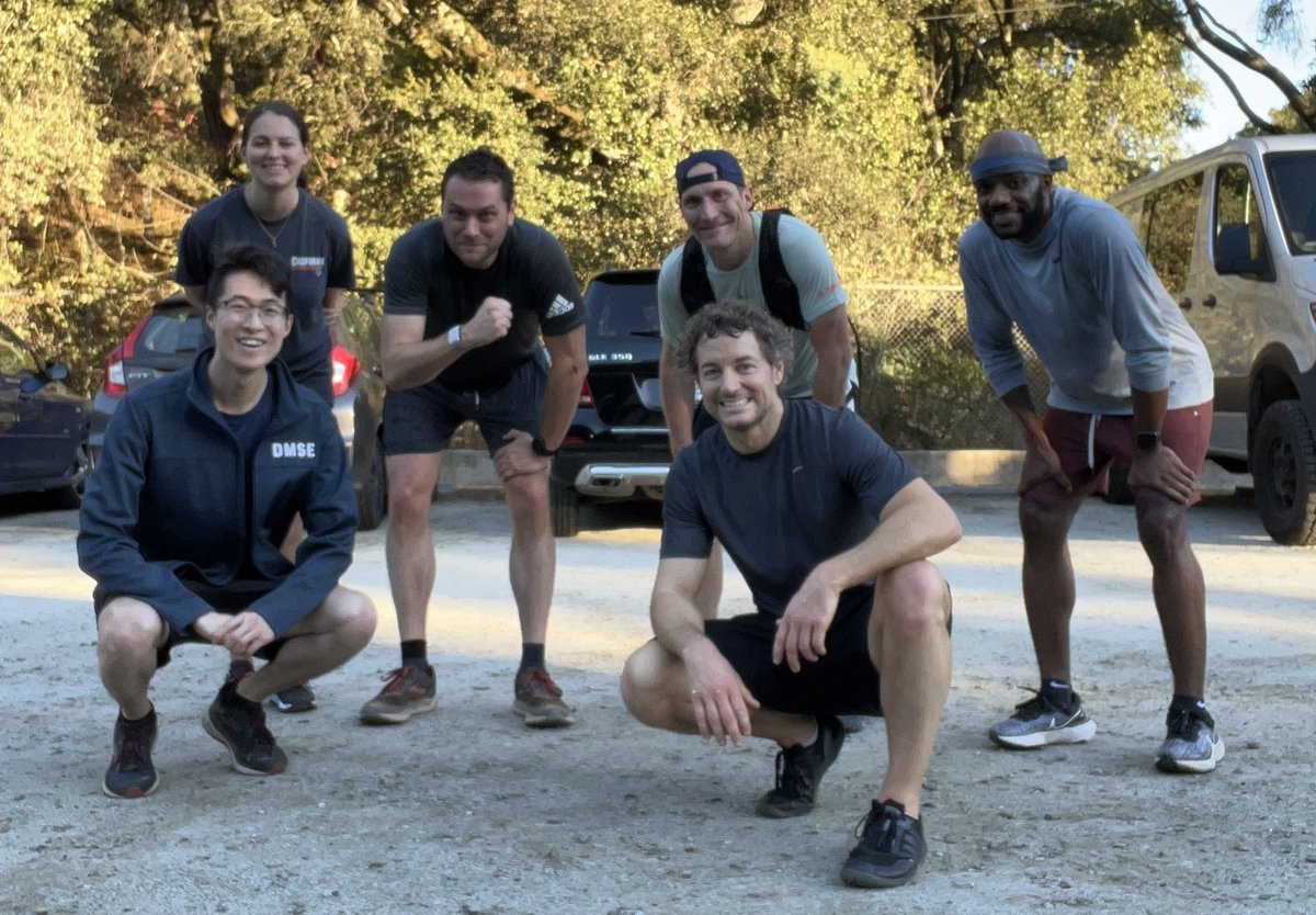 9-23-22 Great sunrise run at Pulgas Ridge with this group! #PRrun <a href="/Carbon/">Carbon</a>