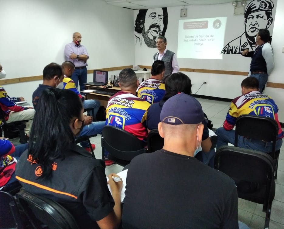 Exitoso Foro "Desafíos del DDP en la defensa de la vida y Salud en el Trabajo" con el  Dr Jhony Picone del CODESAVILA y el Apoyo de <a href="/CaraboboGeresat/">INPSASEL CARABOBO</a> con el Dr. Orlando Rivas, en Coredepresca seguimos avanzando!! <a href="/rusbelrondon/">@rusbelrondon</a> <a href="/Inpsasel_vzla/">Inpsasel_vzla</a> <a href="/torrealbaf/">Francisco Torrealba</a> <a href="/viceedutrabajo2/">Vice Educación y el Trabajo para la Liberación</a>