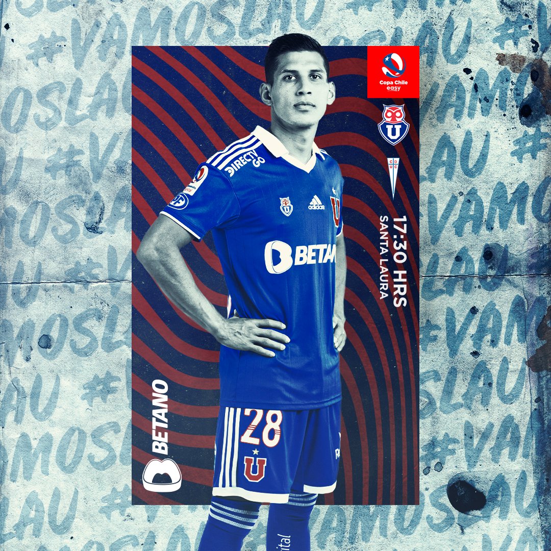 udechile's tweet photo. ¡HOY JUEGA LA U! ⚽️🔵🔴

#VamosLaU 🤘 https://t.co/vrOOFmXIXA