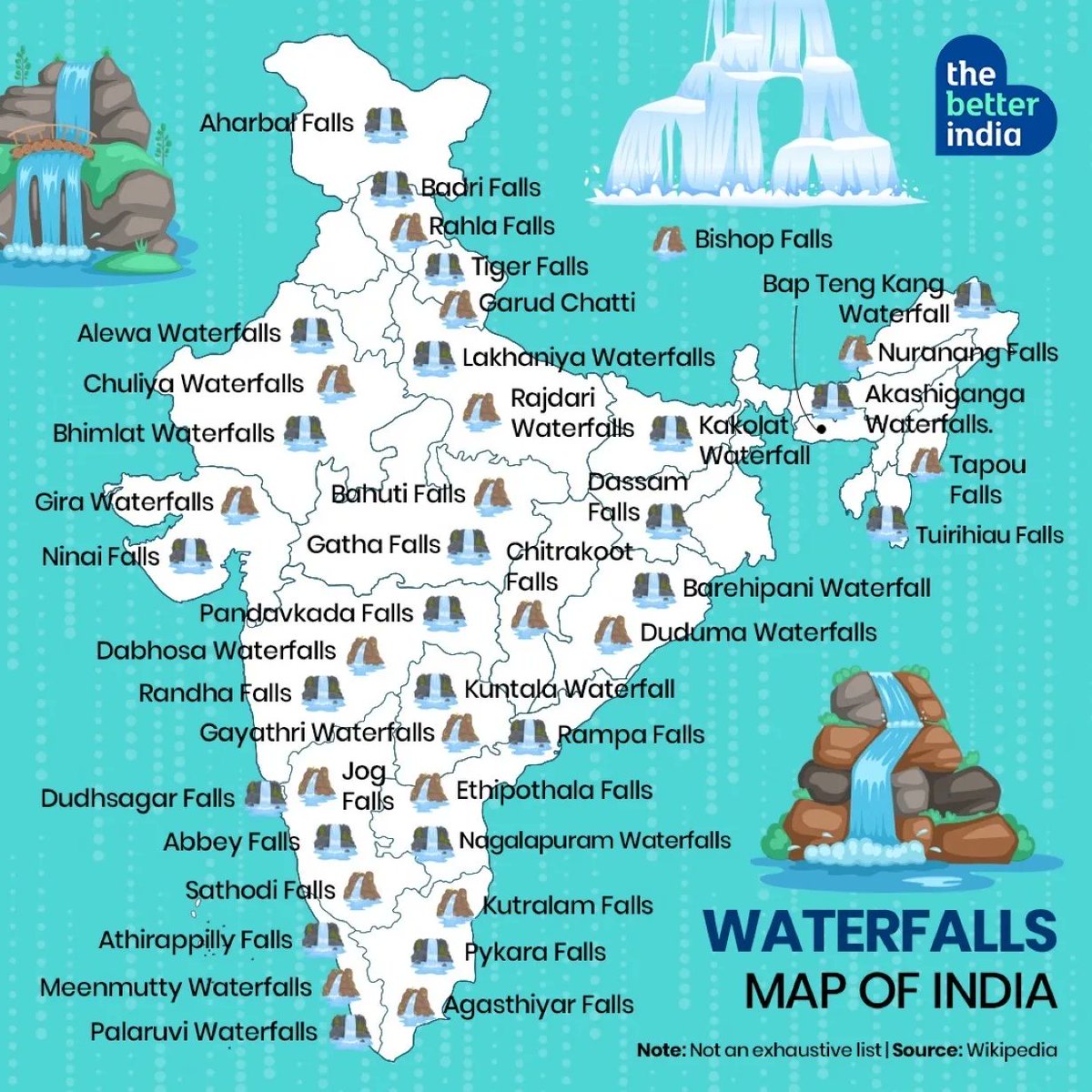 ErikSolheim's tweet photo. Incredible India 🇮🇳!

Here's a map that shows some of the tallest waterfalls across the country. https://t.co/u4XmrFSYUW