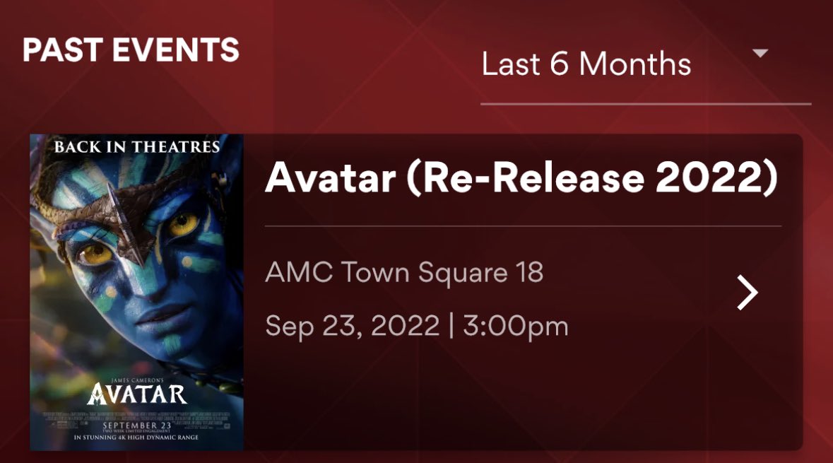 brandneweyez's tweet photo. @AMCHelps just went to see @officialavatar in @Dolby 3D at AMC Town Square 18 and halfway through the film the 3D cut out and never returned. Staff was made aware but no apology/explanation or refund/re-admit pass. Not cool. https://t.co/XqEXPvfoZh