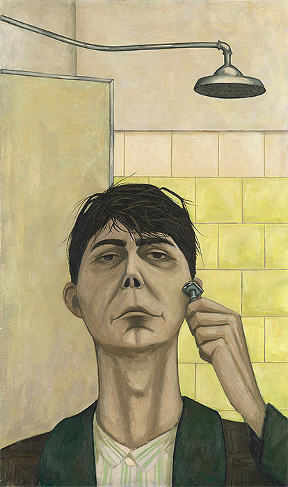 ArtQuotesnet's tweet photo. "I’m always dubious about the remarks painters make about their own work, because what we so often say is rather what we would like to have done than what we’ve really done." John Brack #johnbrack https://t.co/1AxXCfkxMY https://t.co/CD0V15NOVn