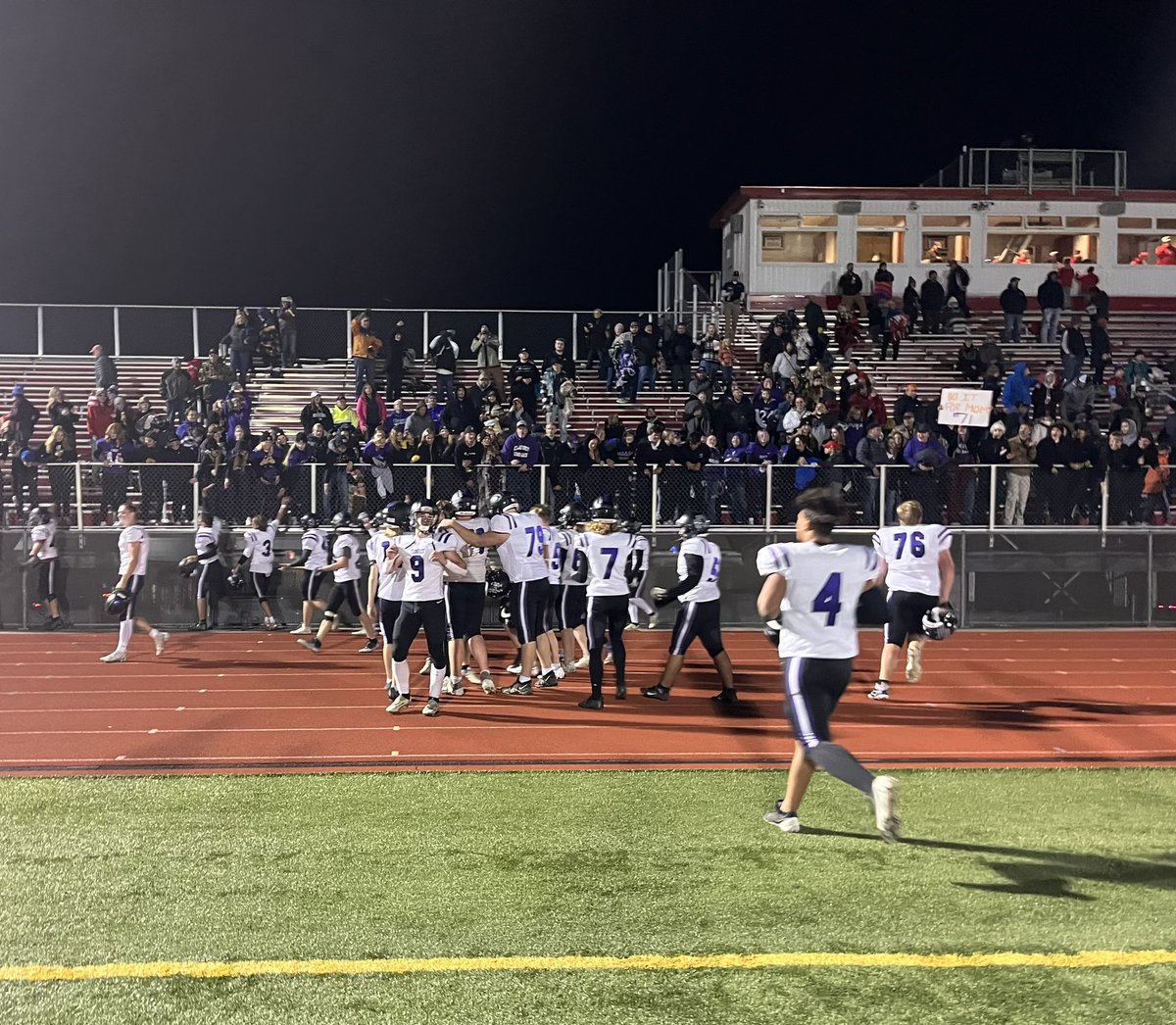 Love celebrating with the fans after the win! #SwingTheAxe #GoJacks