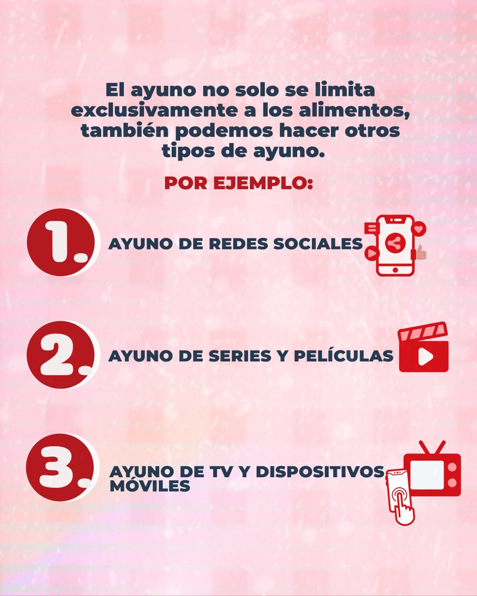 misionpaz_'s tweet photo. El ayuno nos ayuda a tener una estrecha relación con Dios
Mira los diferentes ayunos que puedes realizar 💪

Te esperamos este 24 de Septiembre
𝗦𝗮́𝗯𝗮𝗱𝗼𝘀 𝟲:𝟬𝟬 𝗔.𝗠
📍𝗖𝗨𝗗𝗘𝗦, 𝗖𝗹. 𝟰𝟵 𝗡𝘁𝗲. #𝟲𝗡 𝟭𝟬𝟳 

#Ayuno #Misionpaz #EnNuestraCasa https://t.co/QCgNNPDojk