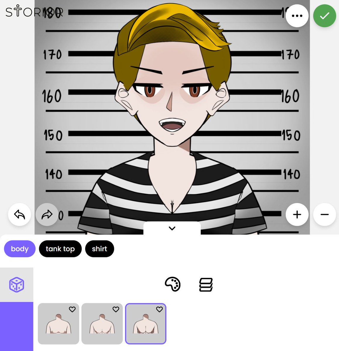 Male prisoner creator is here🙌 Made by our user, Kontee. Start creating #ocart #characterdesign now storior.com/creators/231
.
#artistsontwitter #DrawingArt #Picrew #ttrpg #ttrpgcommunity #ttrpgfamily