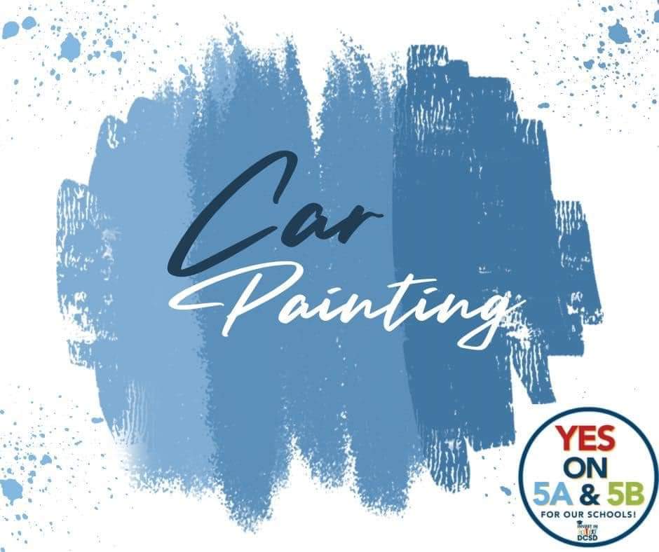Car painting events this weekend! Yard signs also available! 

Sat, Sept 24, 1:30-3:30pm
DougCo HS (south lot) Castle Rock 

Sun, Sept 25, 9:30-11:30am 
Rock Canyon HS (east lot) Highlands Ranch (sponsored by JHL Construction- free coffee &amp; other festivities)