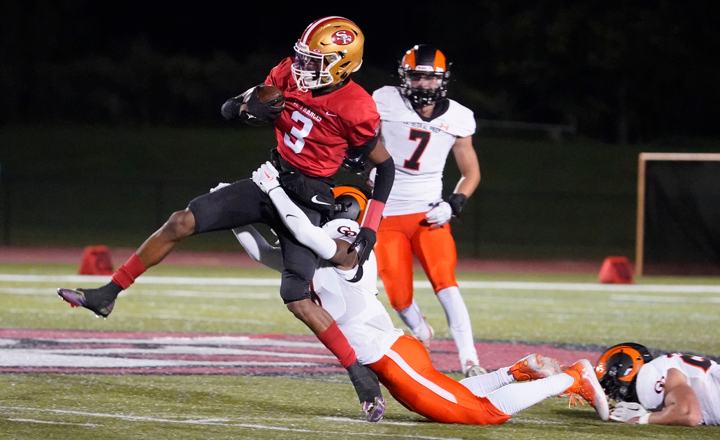 (GALLERY) <a href="/SFHSfootballNY/">SFHSFootballNY</a> 28 <a href="/PrepRamblers/">Cathedral Prep Football (Erie, PA)</a> 26 buffalonews.com/multimedia/pho…