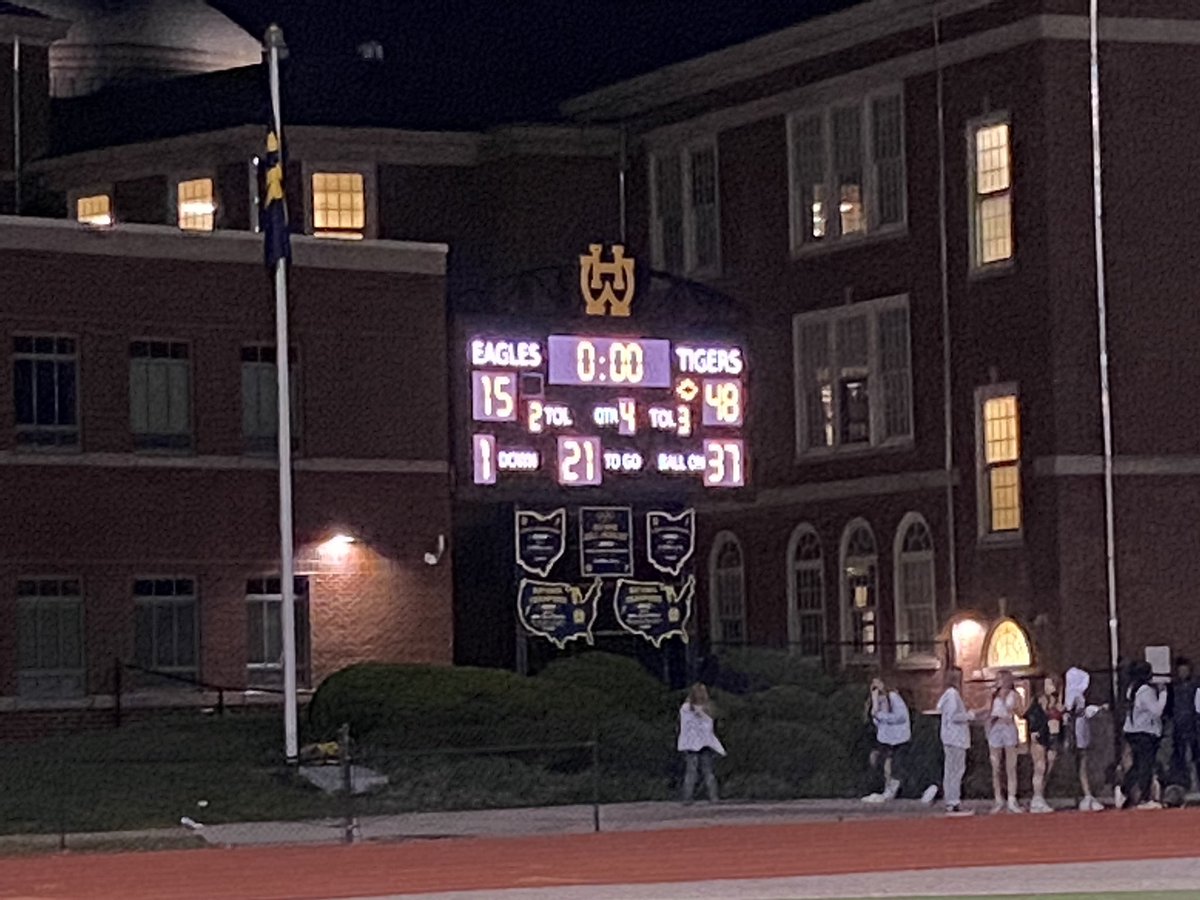 Big night for the Tigers! And that Snake Farm was rollin’! Blocked punt, 2 kickoffs recovered, and perfect on PAT/FG. Great game dudes!