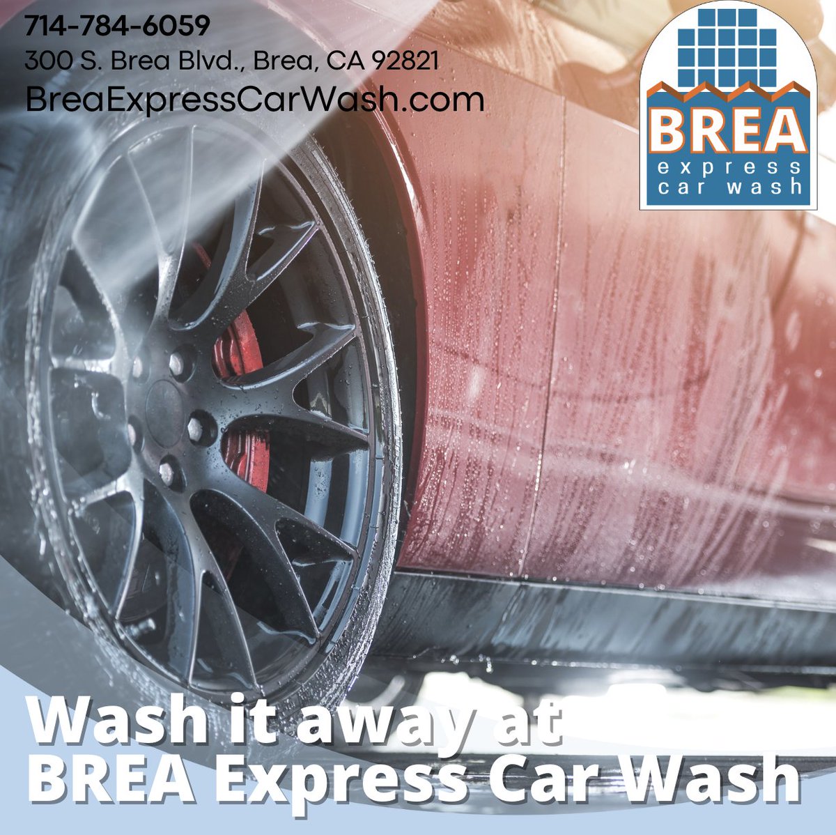 BreaExpress's tweet photo. Wash it away at Brea Express Car Wash!
-
🤩FREE Self Vacuums
📍300 S Brea Blvd, Brea, CA
💻💻https://t.co/JwcCETQHR0
📞714-784-6059
#breacarwash #breaexpress #carwash #expresscarwash #carwashservice #brea #freevacuumwithwash #gounlimited #express #downtownbrea #breaexpress https://t.co/HzHHyKNHU0