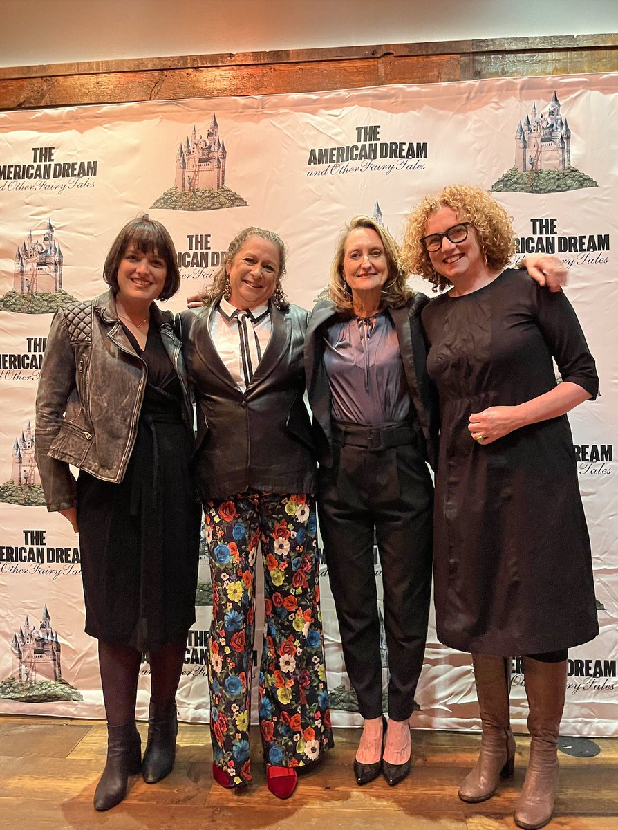 Tonight, the happiest place on earth was officially <a href="/DCTVny/">DCTV</a> Firehouse Cinema! Thank you all who joined us + thanks to moderator extraordinaire <a href="/TomiLaffly/">Tomris Laffly</a>.

Shoutout to co-producer <a href="/katvecchio/">Kat Vecchio</a> &amp; producer <a href="/aideenkane/">Aideen Kane</a> who joined <a href="/abigaildisney/">Abigail Disney</a> &amp; <a href="/kathyhughesfilm/">Kathleen Hughes</a> on the red carpet!