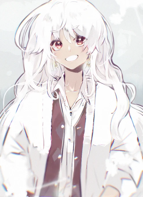 長髪くん 