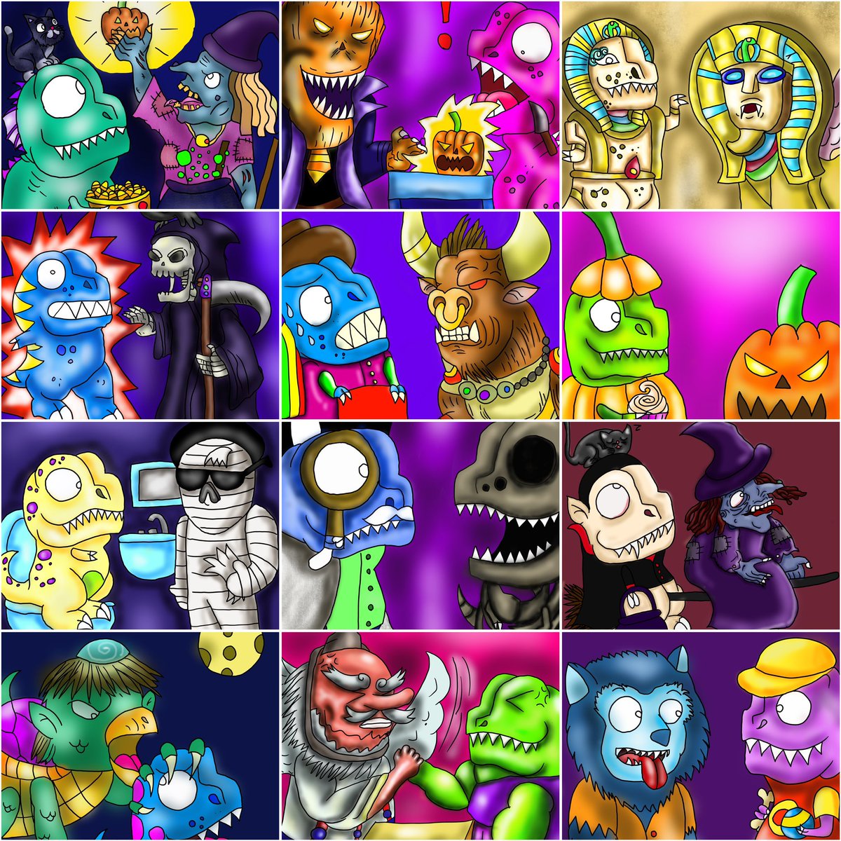 BigDeebook's tweet photo. 🎃👺👻💀🤡 Halloween is calling🎃👽☠️🤡👹😈
I’m back with much more fun and creepy hehehe
https://t.co/BrKFTftzjn https://t.co/iivBMEdSpt