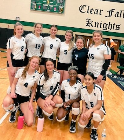 brazoswoodvball's tweet photo. Awesome win tonight for the Lady Bucs! So proud of the team effort! Great job ladies. #TeamIsKey https://t.co/B6c1A1CjoM