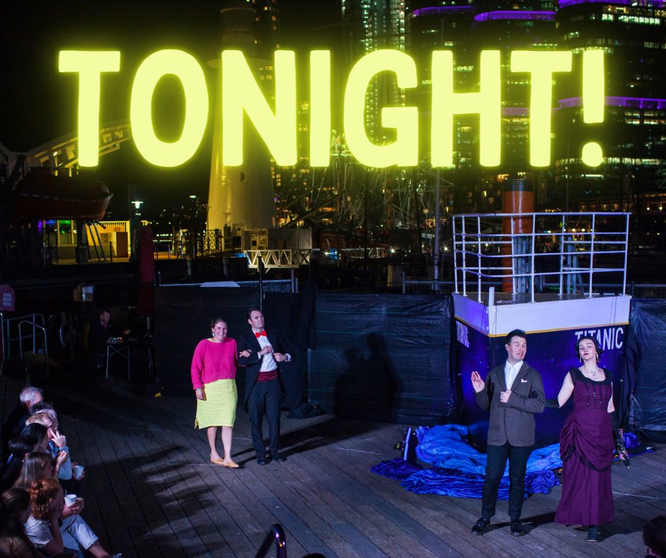 Join Jack, Rose, Molly Brown, Thomas Andrews, BILLY ZANE and more tonight &amp; tomorrow in #TitanicTheMovieThePlay! 6.30pm &amp; 8pm at the Maritime Museum, Darling Harbour. <a href="/sydneyfringe/">Sydney Fringe</a> sydneyfringe.com/events/titanic…