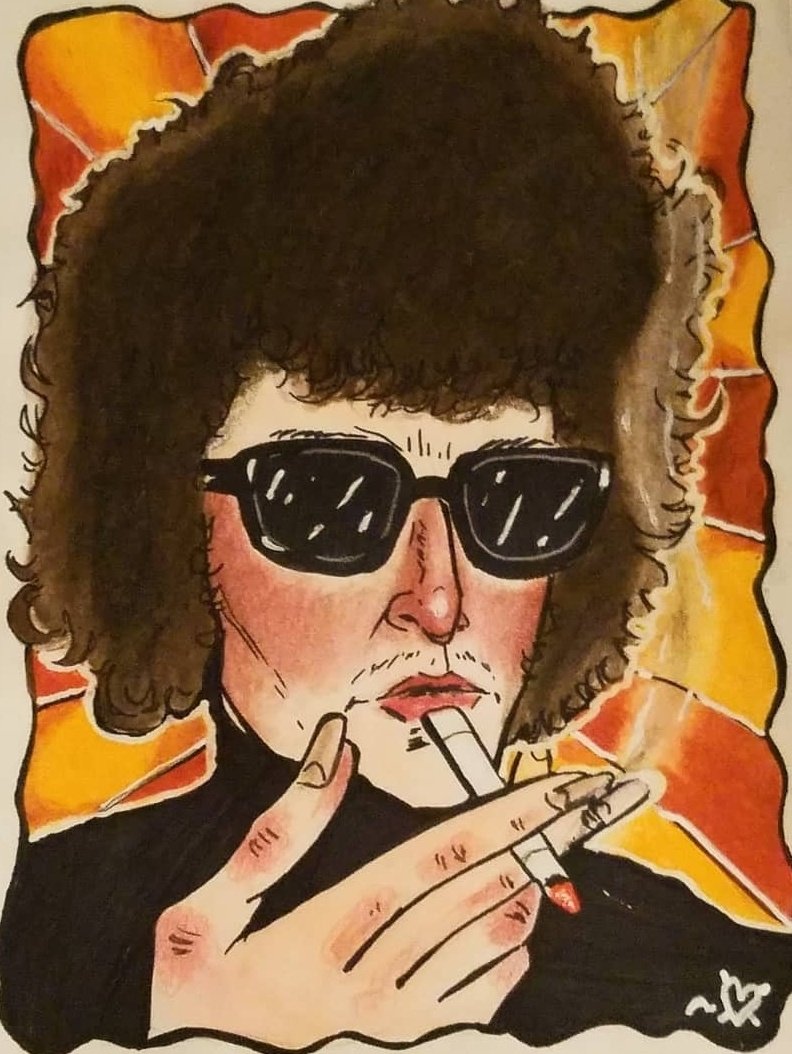 VibrantTendancy's tweet photo. Bob Dylan 

Prints for sale! (US shipping only) 
$15.00 
payment via PayPal

#60s #bobdylan #likearollingstone #greatamericanpoet #poetry #art #begroovyorleave #hair #music #prismacolorpencils #watercolor #artistry #Federer #peaceandlove #Woodstock https://t.co/oqshDOq3Ea