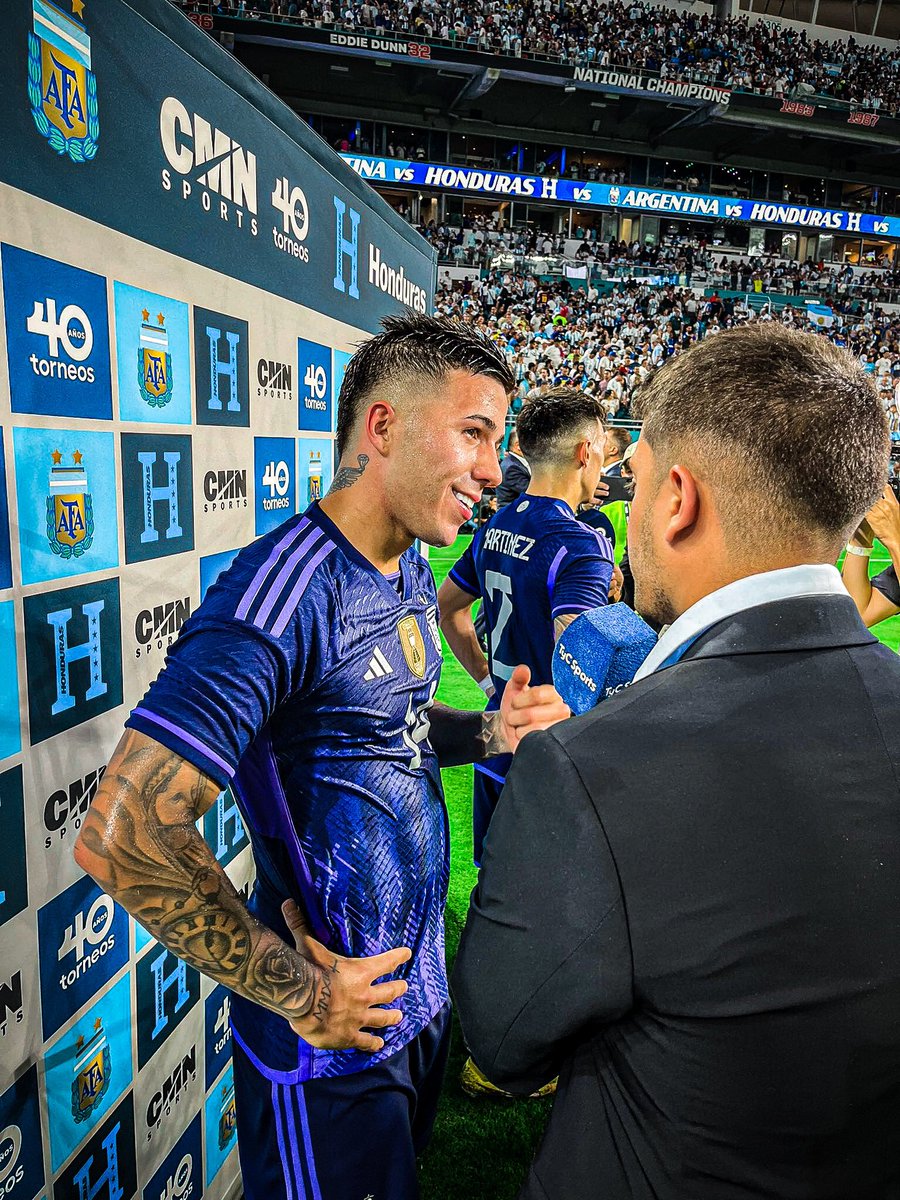 sudanalytics_'s tweet photo. 🎯 Enzo Fernández no falló NI UN SOLO PASE [37/37] en su debut en la Selección Argentina. https://t.co/kZkJypSVdR
