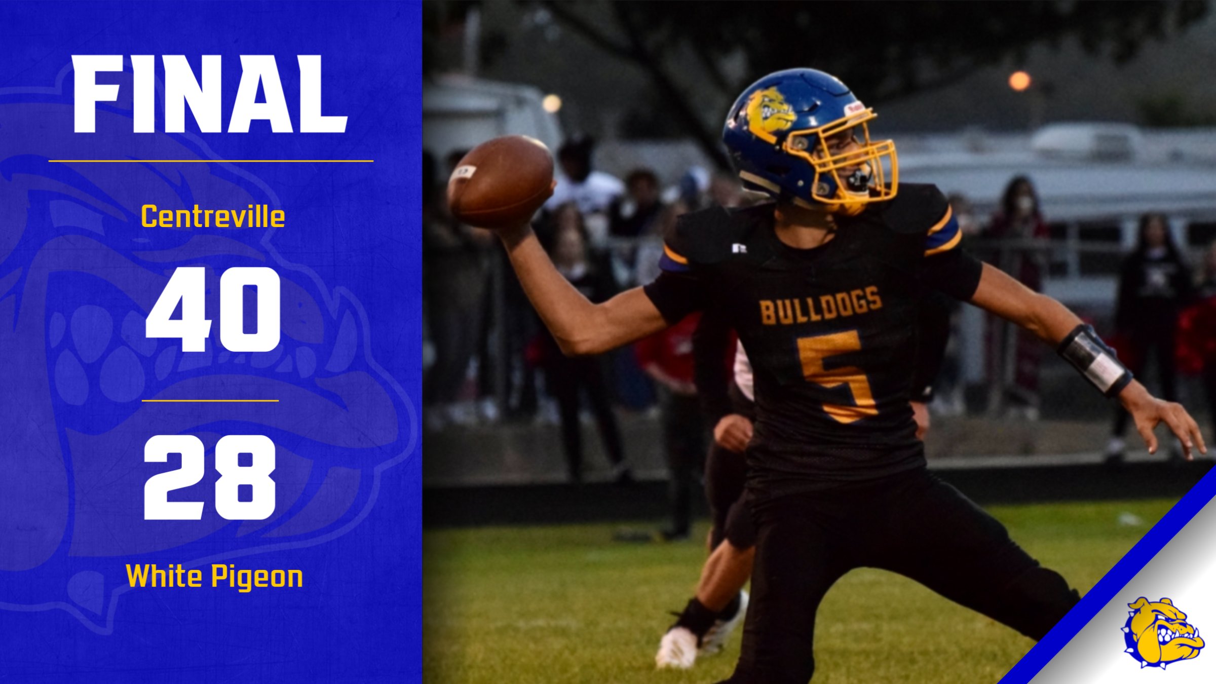 Centreville Bulldogs on Twitter "The Bulldogs hosted the Chiefs in