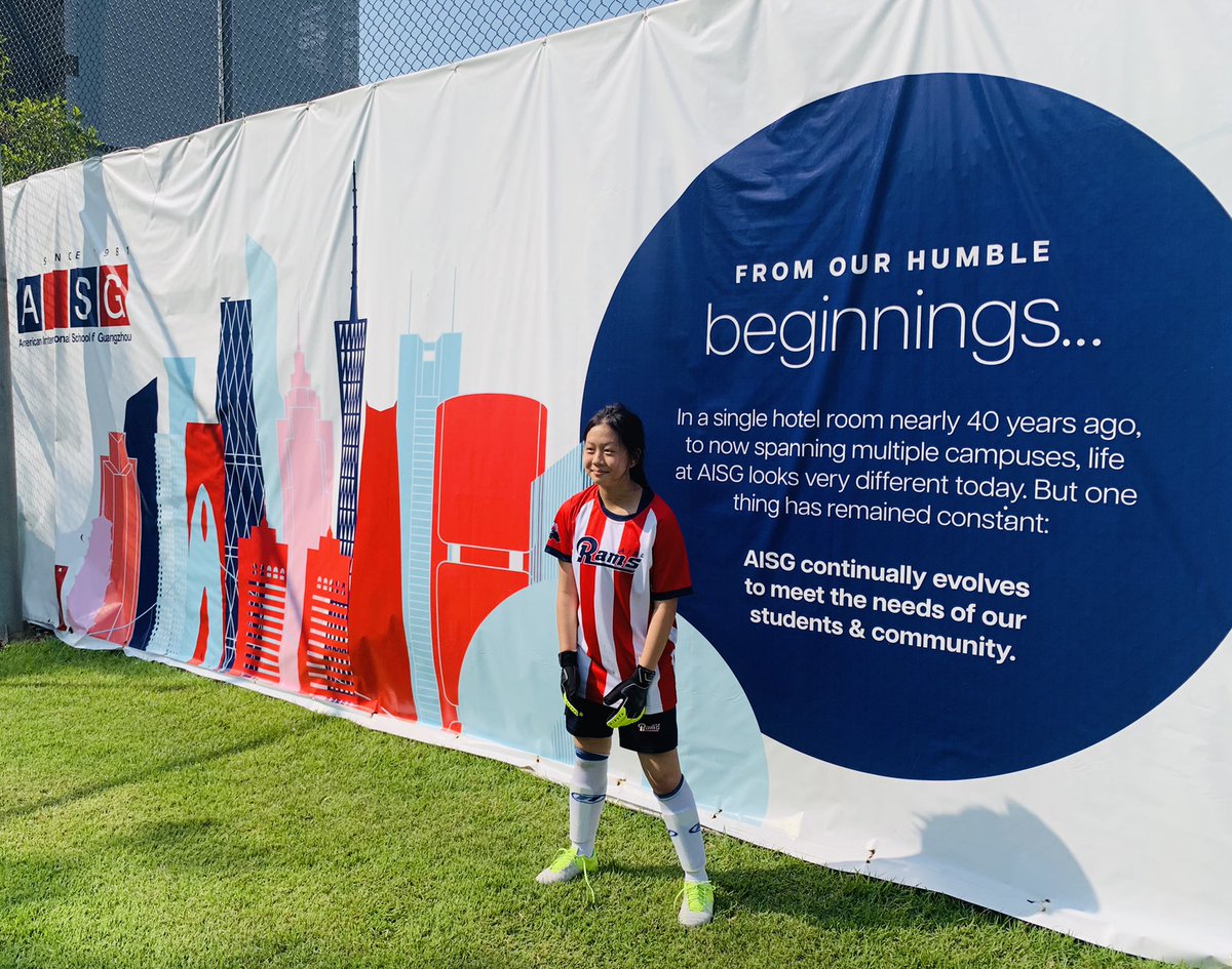 CoreyKydd's tweet image. A gorgeous day to host the GZ PRC boys and girls soccer exchange @AISGZ  #GoRams