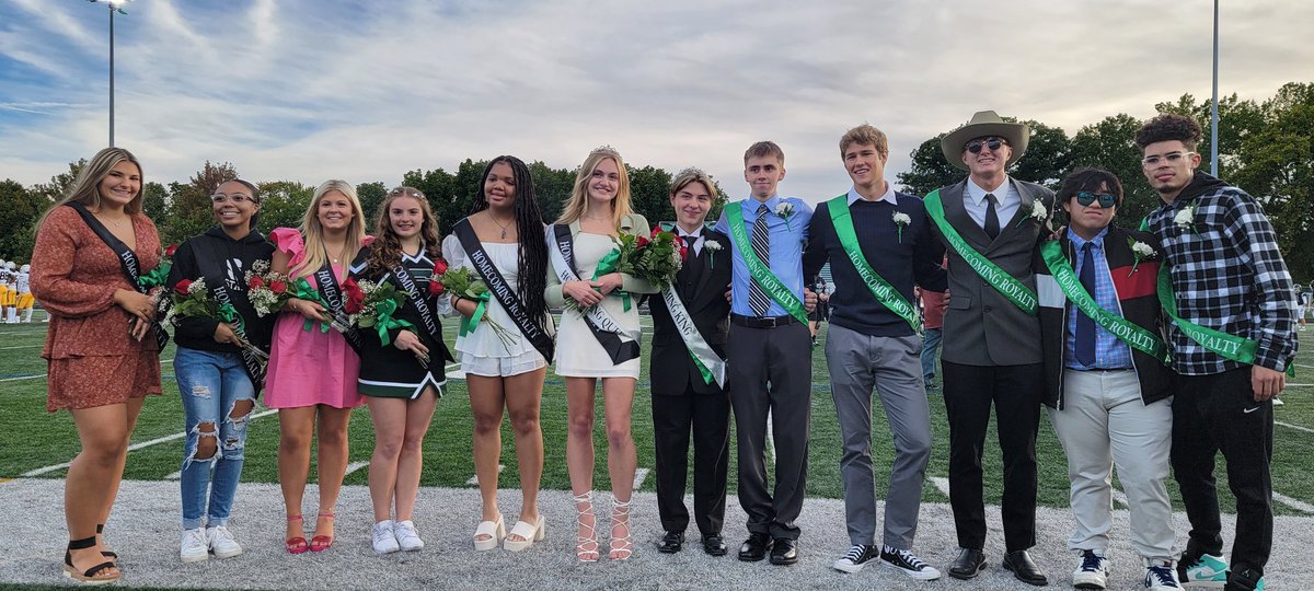 2022 Homecoming court! Congratulations to our Homecoming King Anthony Kennell and Homecoming Queen Lola Morana